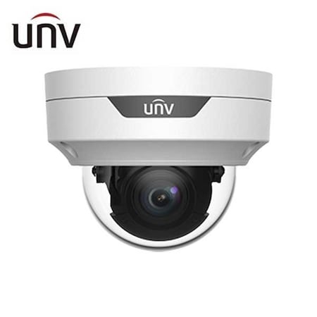UNV 4MP Motorized VF Vandal-resistent Network IR Fixed Dome Camera(2.8-12mm,Metal,Full Cable)